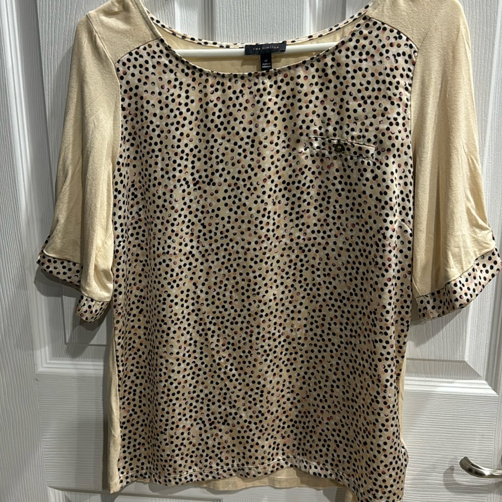 Woman’s multicolored top